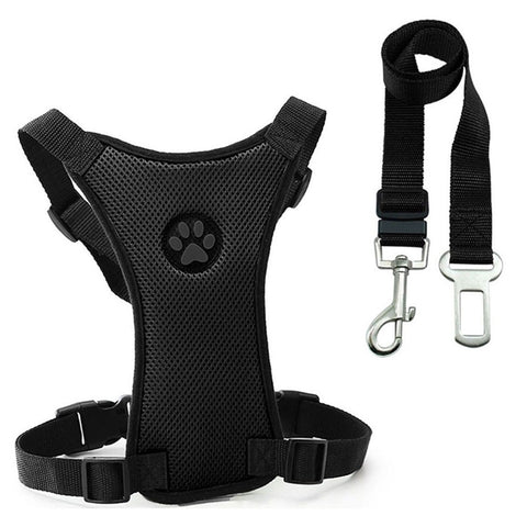 Dog Car Safety Harness With Chest Strap