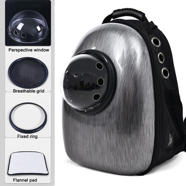 Pet Capsule Backpack - Travel Carrier For Small Pet