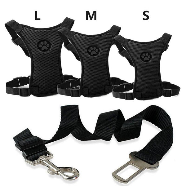 Dog Car Safety Harness With Chest Strap