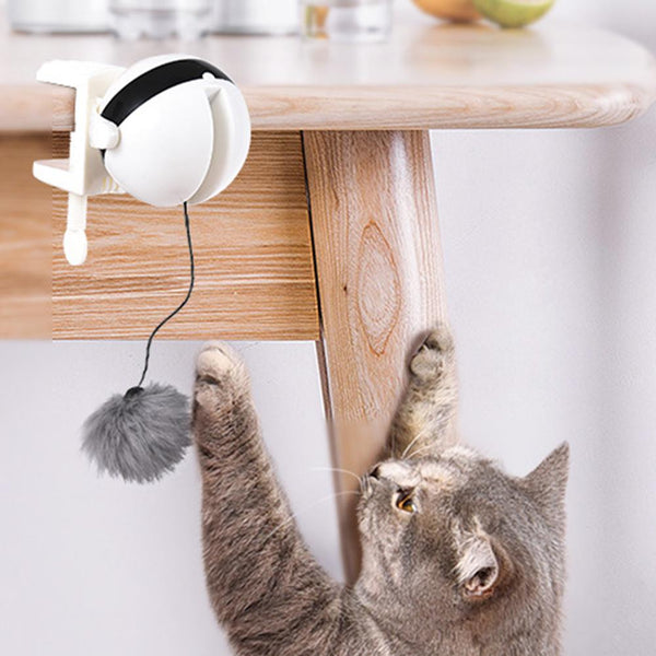 Interactive Cat Toy Yo-Yo Electric Ball Teaser